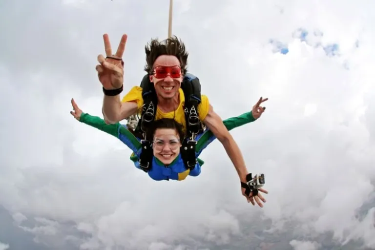 skydiving
