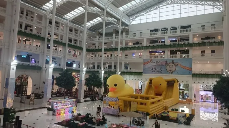 shopping mall interior