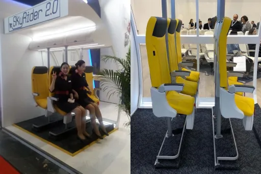 Image for article Standing-Only Seats Approved For Budget Airlines