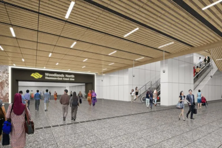 woodlands north mrt station