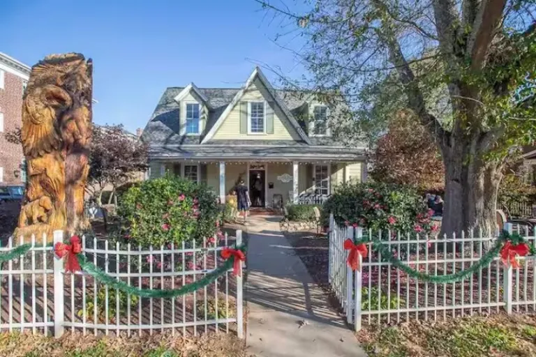 vintage cottage Airbnb stays in Cary North Carolina