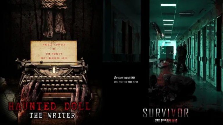 horror escape room posters