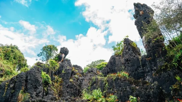 mountain rock formation