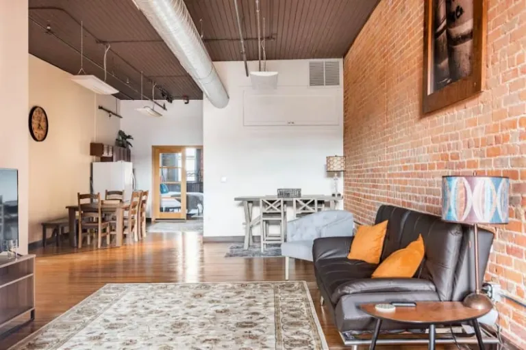 downtown loft Airbnb stays in Ann Arbor