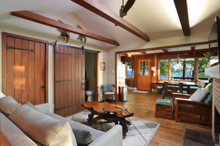 lakeside cabin Airbnb stays in Holland