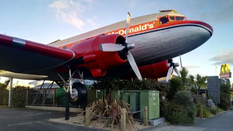 mcdonalds airplane