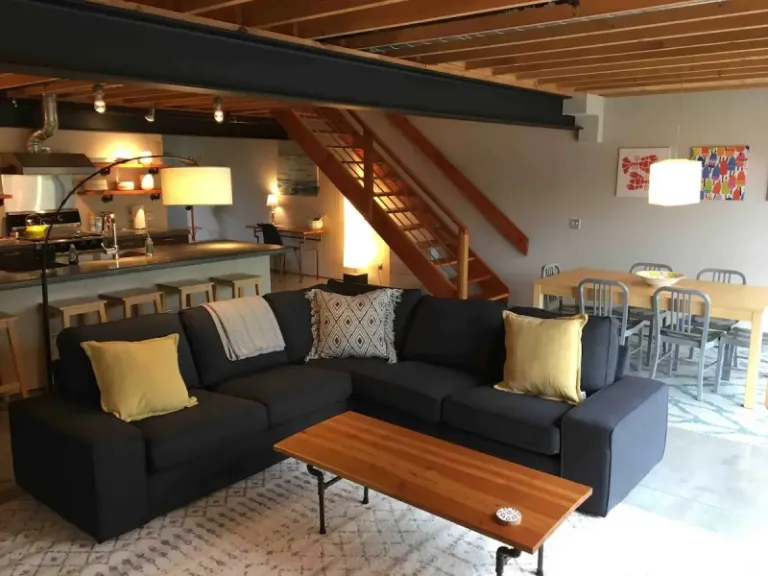 modern loft Airbnb Stays in Bar Harbor