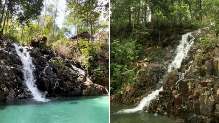 karimun island waterfall