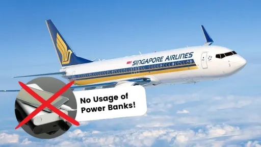 Image for article No Power Banks Allowed on SIA Flights from April 1st 2025