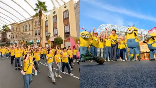 Image for article Minion Madness: Universal Studios Singapore Sets Record with Largest Minion Walk