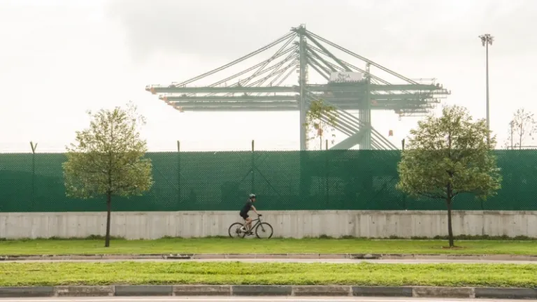 cycling in tuas