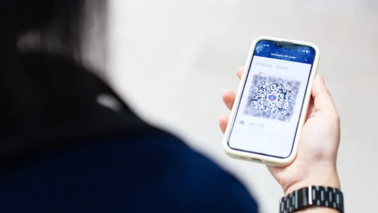 QR code used for immigration clearance in Singapore