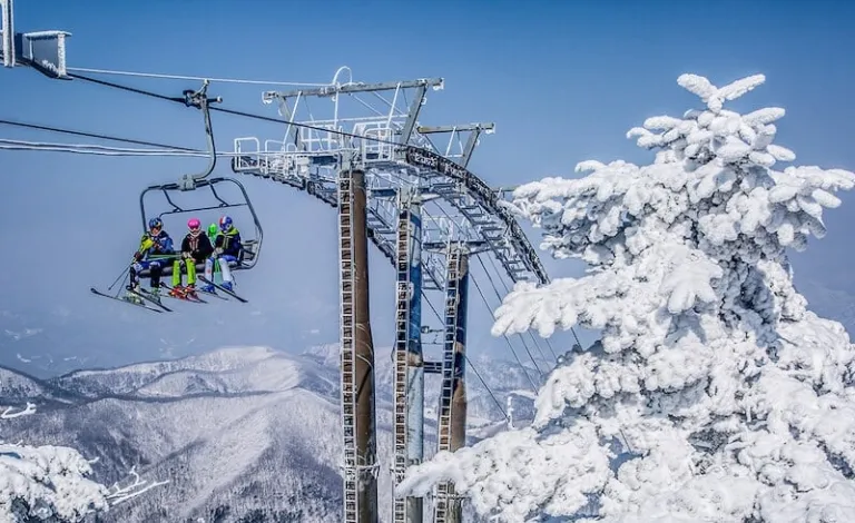 Ski resort in Gangwon Province