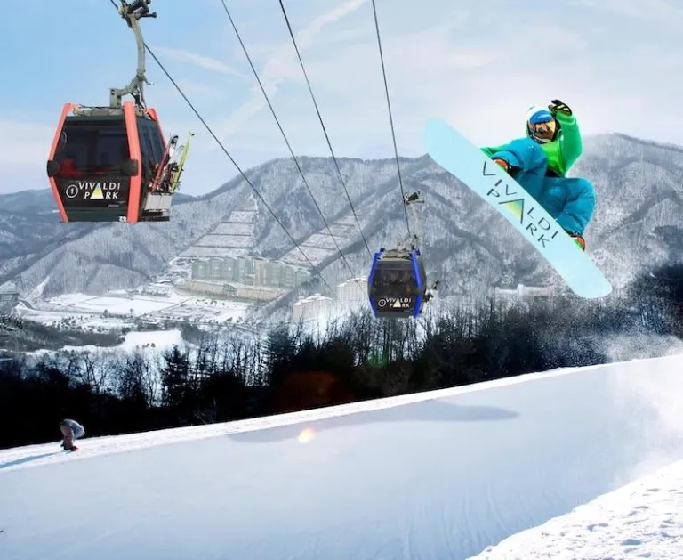 Ski resort in Gangwon Province
