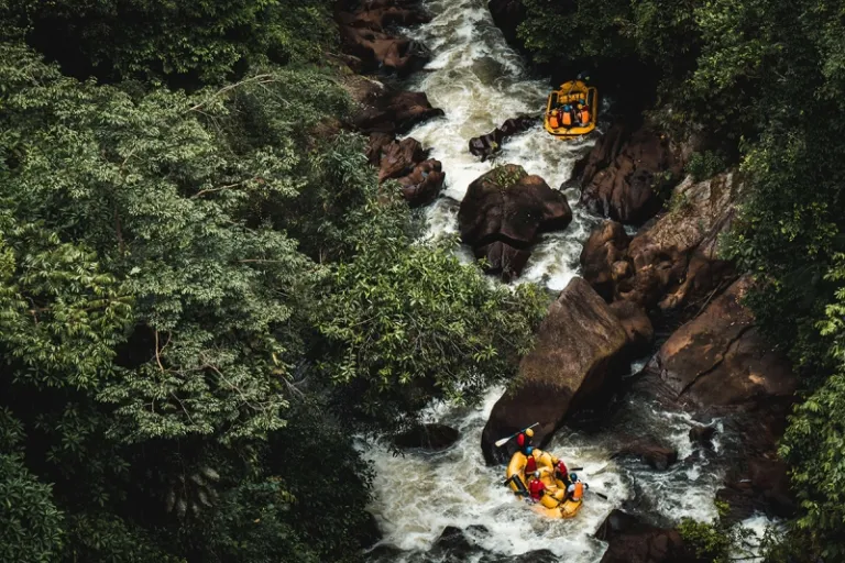 outdoor activities in selangor - water rafting 