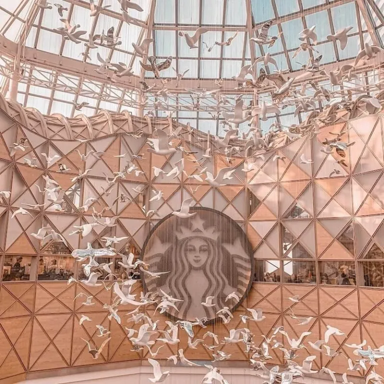 Starbucks Famille Park is one of the most beautiful Starbucks in Korea