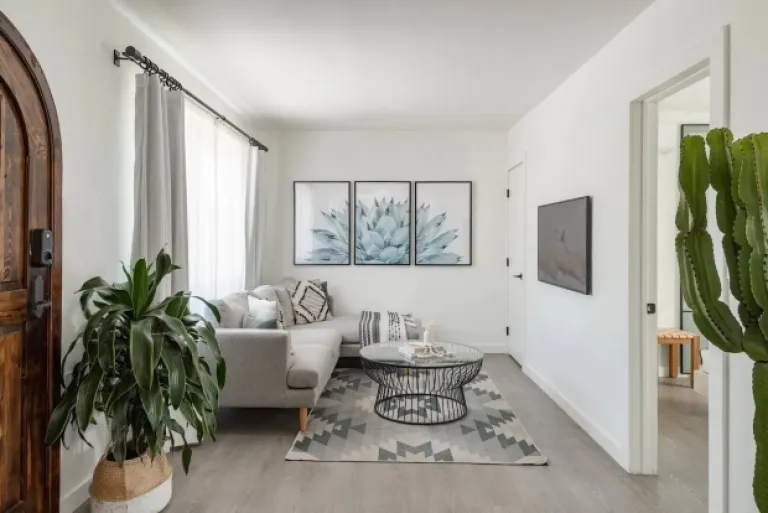 classy interior of Airbnbs in San Diego