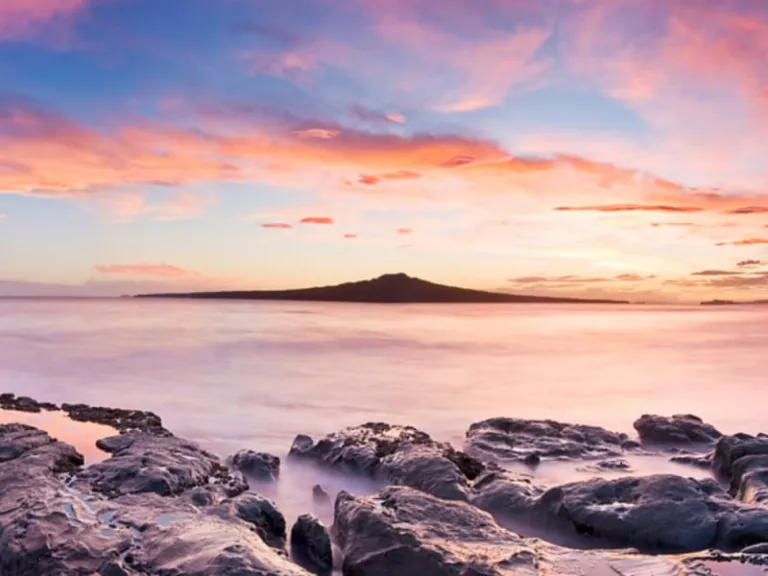 View from Rangitoto Island Summit