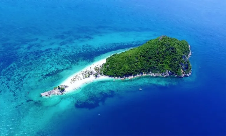 aerial shot of cabugao gamay | iloilo itinerary