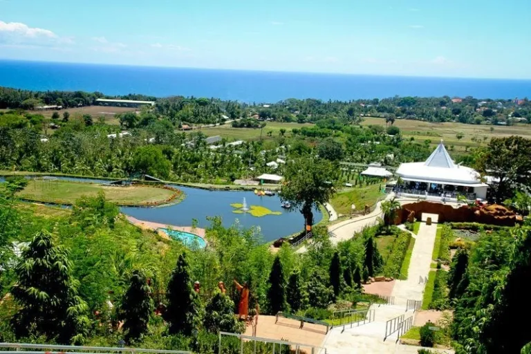 side shot of garinfarm pilgramage resort