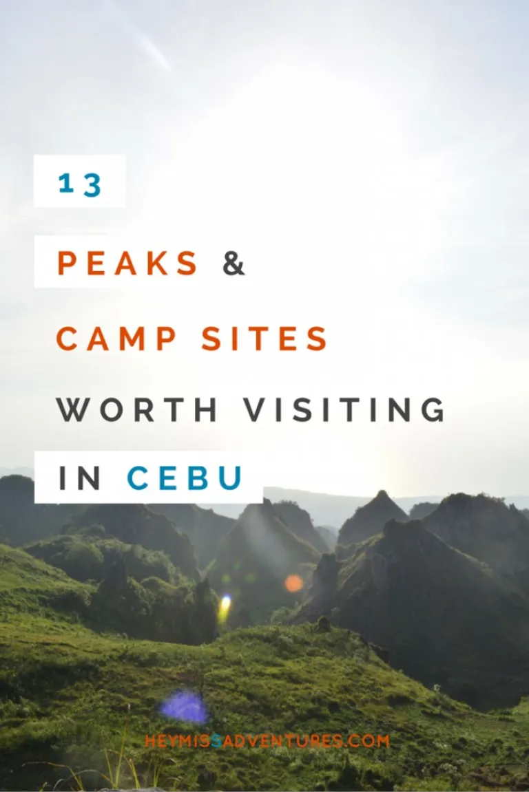 cebu mountain peaks camp sites
