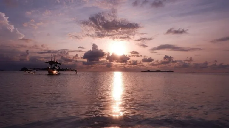 Mahabang Buhangin sunset