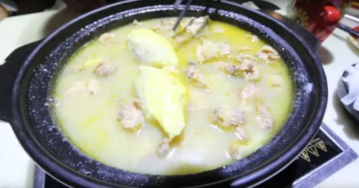 Image for article Durian Chicken Hot Pot: The Craziest Durian (or Chicken) Recipe Ever