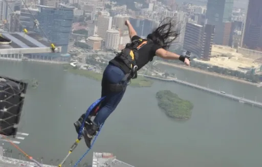 Image for article Bungee Jump at Macau Tower: My Personal Story