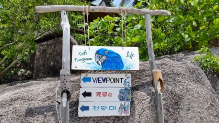 Koh Nang Yuan viewpoint