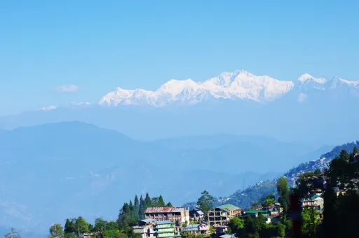 Image for article Where to Get Panoramic Views of Mount Everest in India