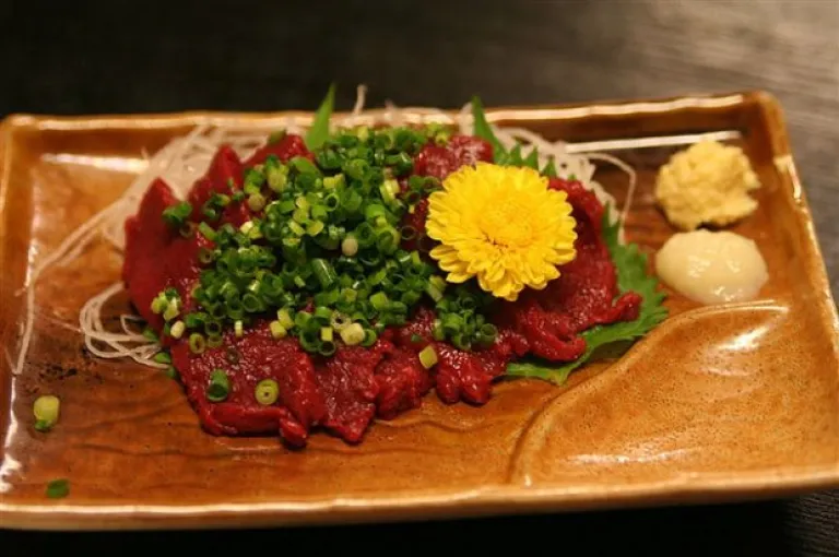 horse sashimi