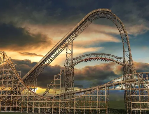 Image for article Dare You Take The Steepest Wooden Roller Coaster In The World?