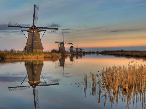 Image for article The Legend Behind The Windmills of Kinderdijk