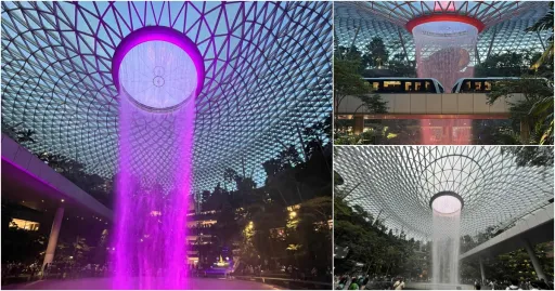 Image for article Your Guide to the Jewel Rain Vortex: Light Show Timings & More (2026 Edition)