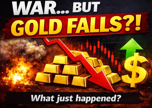 image for article When the Safe Haven Broke Down: Why Gold, Silver, and Equities All Crashed During the Iran-US War