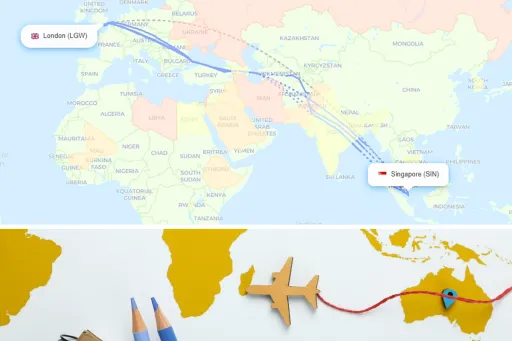 Image for article How To Fly From Singapore to Europe or the US With Middle East Airspace Closure