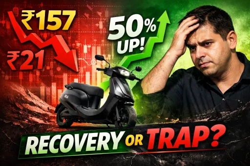 image for article Ola Electric Stock Analysis: What Triggered the 50% Rally in just Seven Trading Sessions?