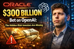 image for article Oracle’s $300 Billion Bet on OpenAI: The Hidden Risk Investors Are Missing
