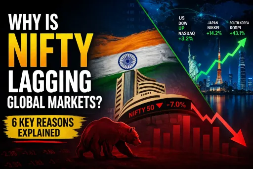 image for article Nifty vs Global Markets: 6 Key Reasons Behind India’s Underperformance