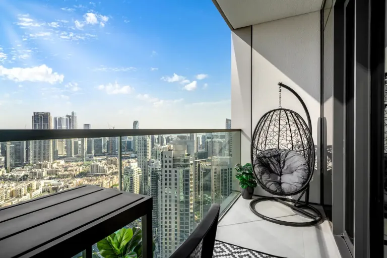 Airbnb in Dubai with Burj Khalifa views