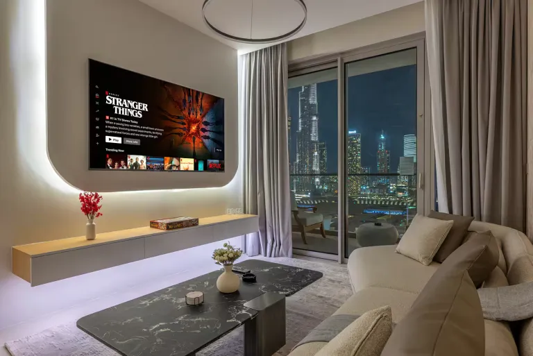 Airbnb in Dubai with Burj Khalifa views