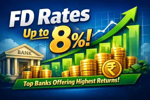 image for article Banks Offering Up to 8% on Fixed Deposits: Check Latest Interest Rates Across Tenures