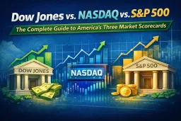 image for article Dow Jones vs. NASDAQ vs. S&P 500: The Complete Guide to America's Three Market Scorecards
