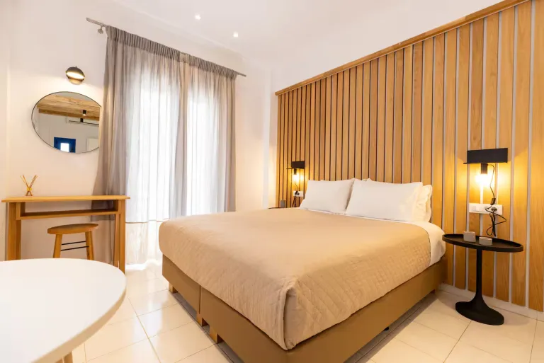 sunset view Airbnb in Santorini 