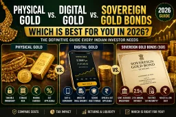 image for article Digital Gold vs Physical Gold vs Sovereign Gold Bonds