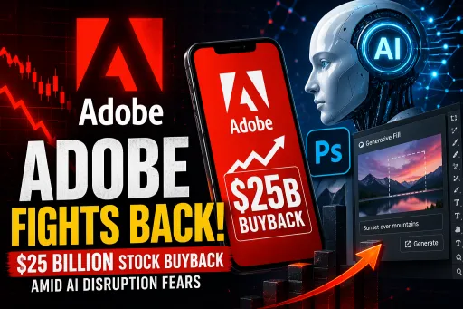 image for article Adobe's $25 Billion Buyback: Confidence Signal or a Company Playing Defense?