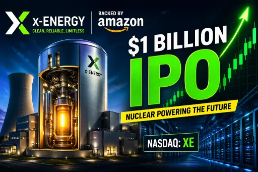 image for article X-Energy's $1 Billion IPO: Why the World Is Betting on Nuclear Power Again