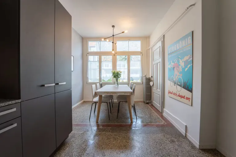 Airbnb in Interlaken Switzerland with mountain views