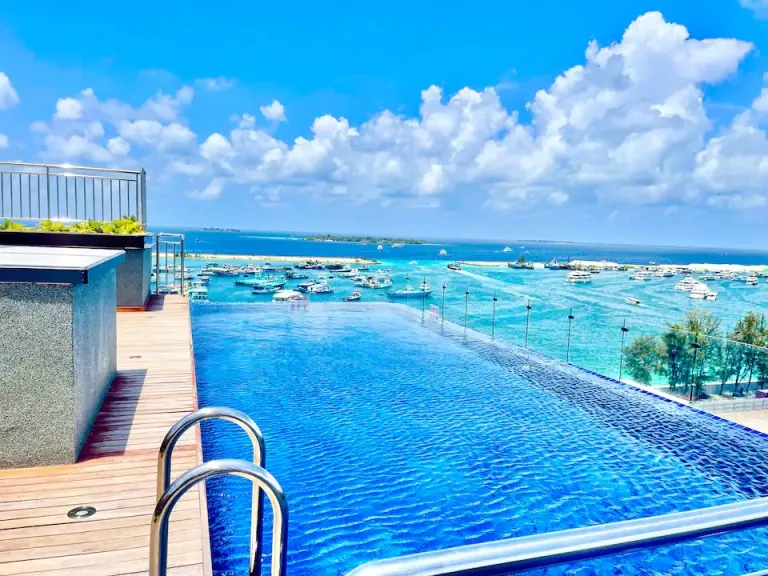 Couple Airbnb Stays in Maldives for Honeymoon