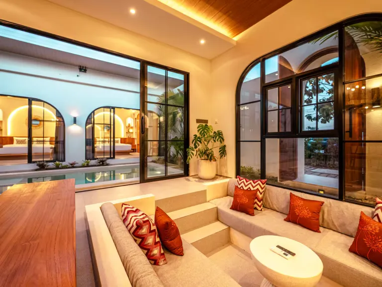 pool villa Airbnb in Bali